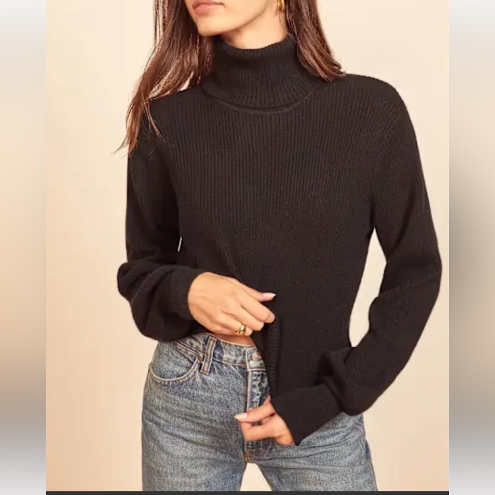 Reformation - Luisa Cropped Cashmere Sweater